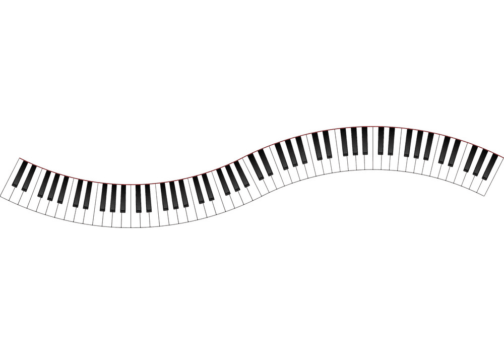 無料のピアノ キーボード イラスト png 画像 イラスト