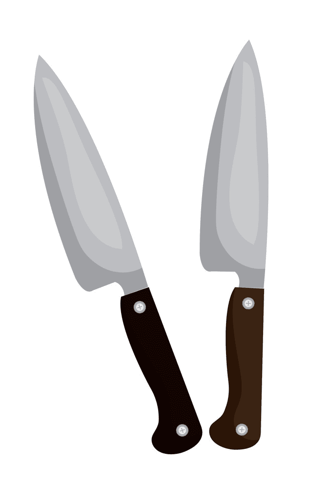 ナイフのイラスト