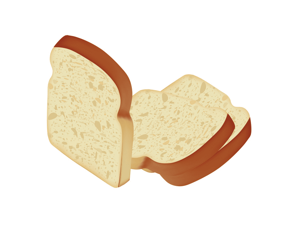 パンのスライスのイラスト png イメージ 2 イラスト