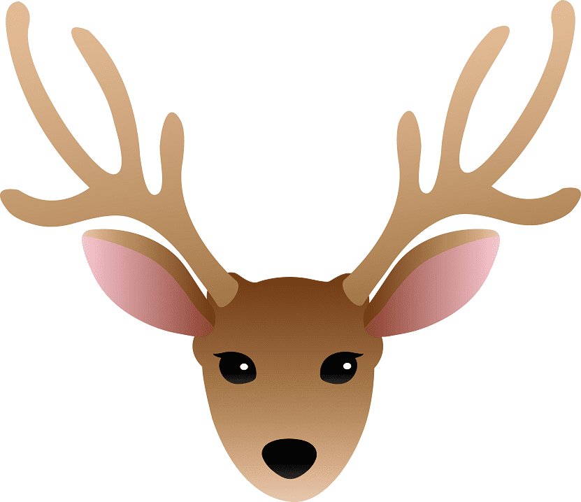 鹿の頭のイラスト png イメージ 2 イラスト