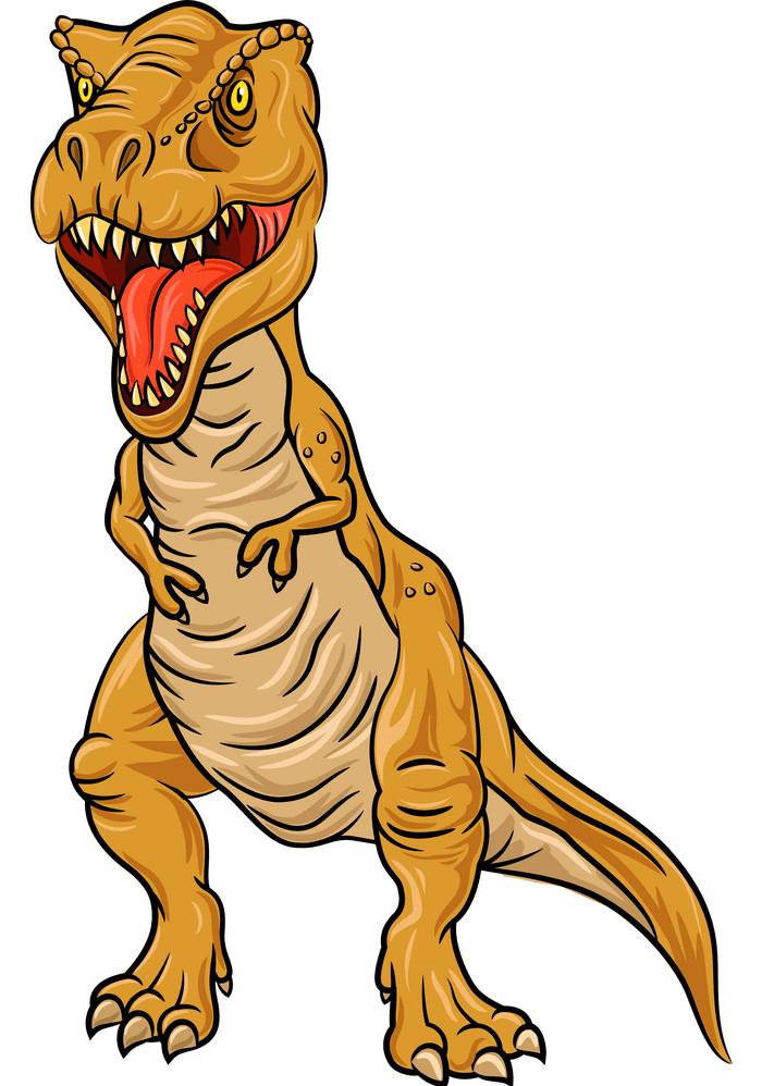 ティラノサウルスのイラスト 1