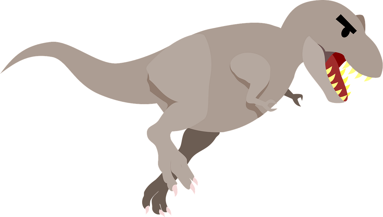 ティラノサウルスのイラスト透明5