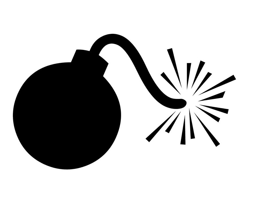 爆弾のイラスト png 画像