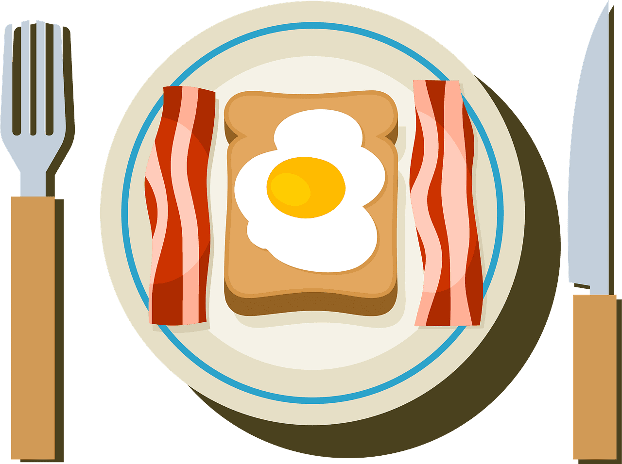 朝食イラスト透明6