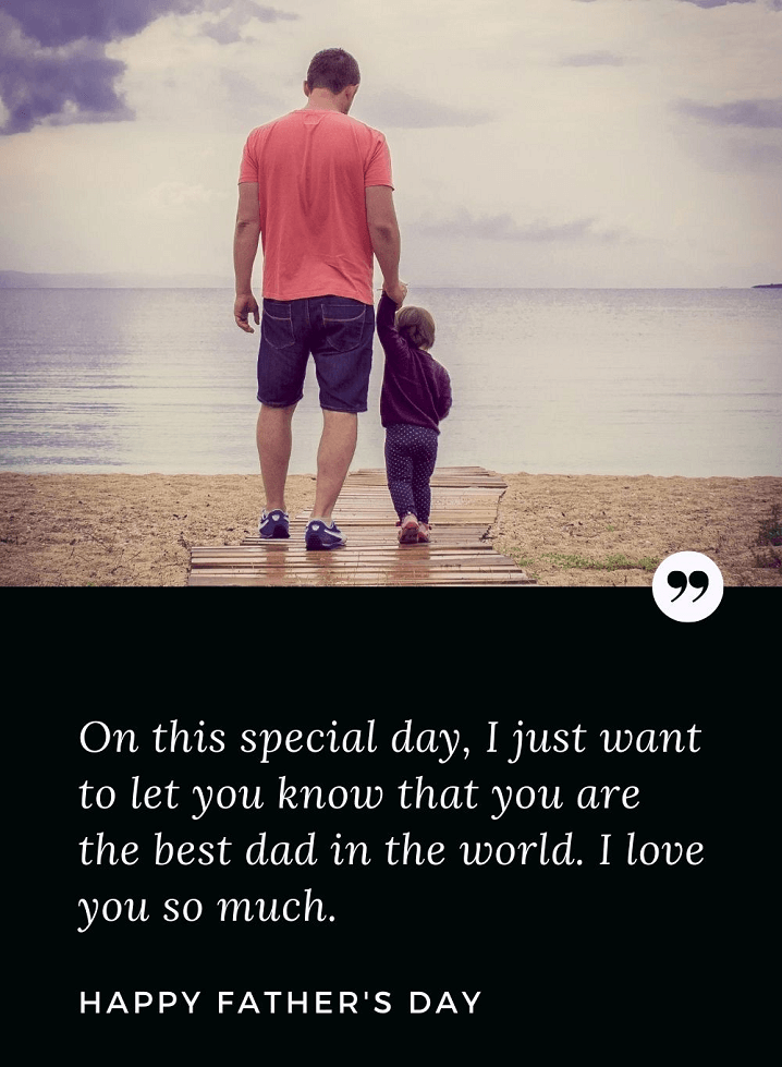 イラスト 幸せな父の日の願い 画像 6