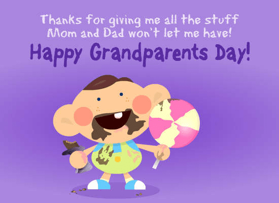 イラスト 祖父母の日のお祝い 1 イラスト