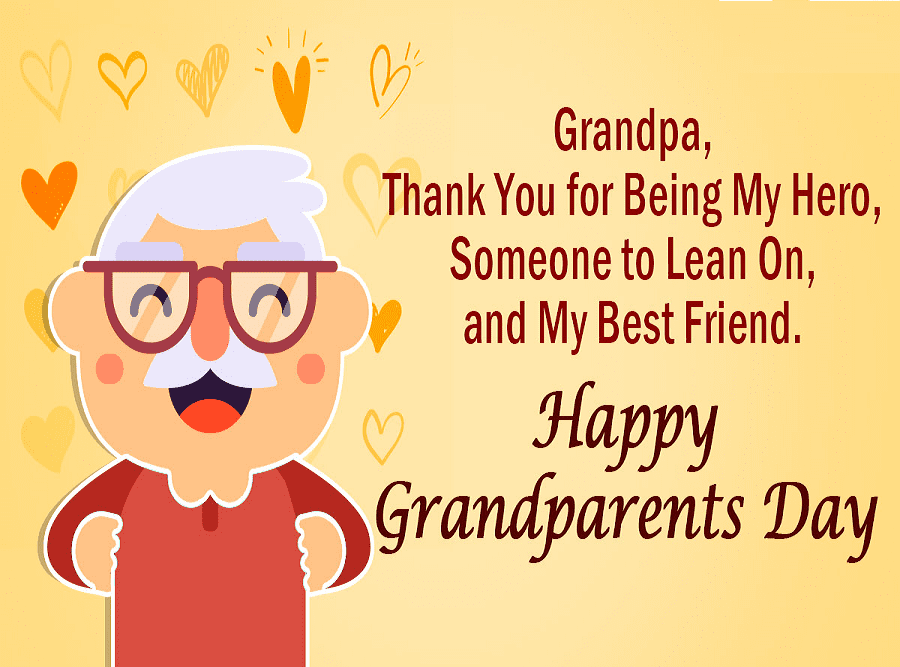 イラスト 祖父母の日のお祝い 2