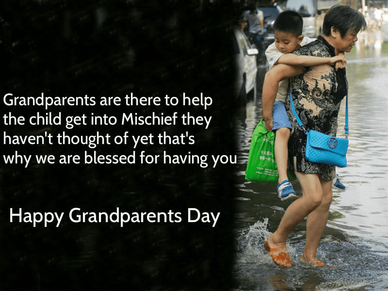 イラスト 祖父母の日のお祝い 4