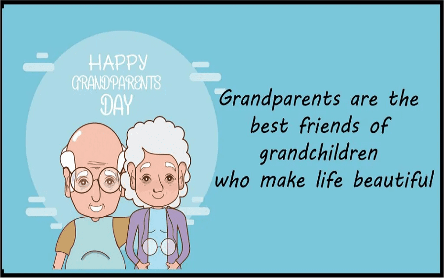 イラスト 祖父母の日のお祝い 6