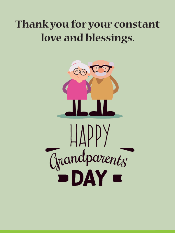 イラスト 祖父母の日のお祝いメッセージ 2 イラスト
