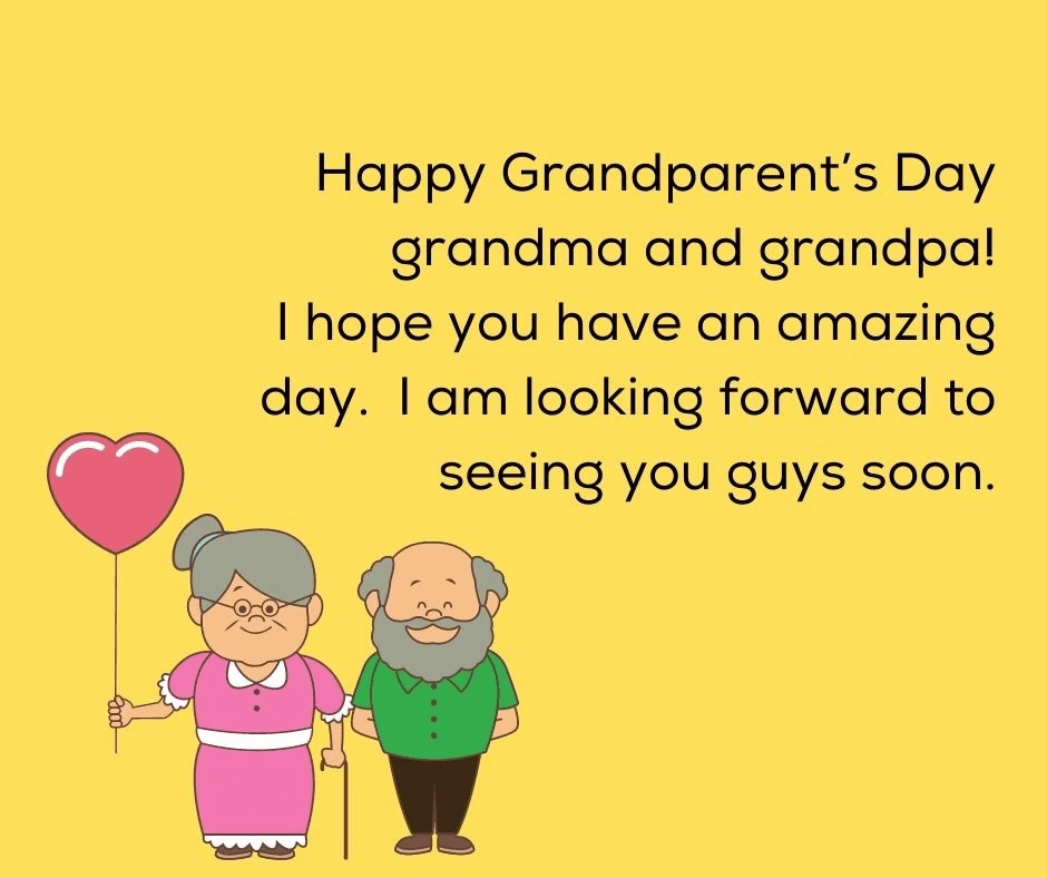 イラスト 祖父母の日のお祝いメッセージ 3