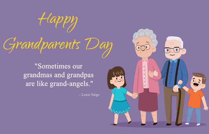 イラスト 祖父母の日のお祝いメッセージ 7