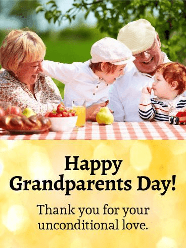 イラスト 祖父母の日のお祝いの画像 8