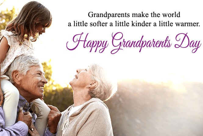 イラスト 祖父母の日のお祝いのメッセージ 3