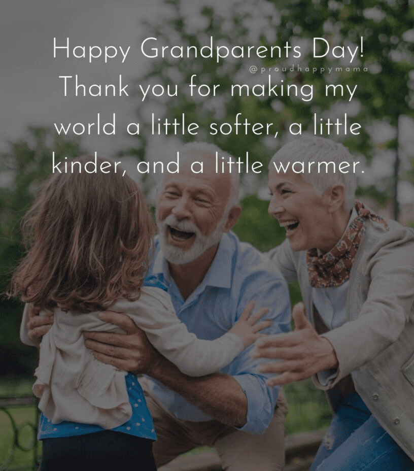 イラスト 祖父母の日のお祝いのメッセージ 7