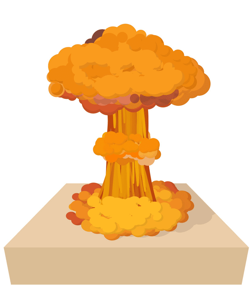 核爆発のイラスト png 画像 イラスト