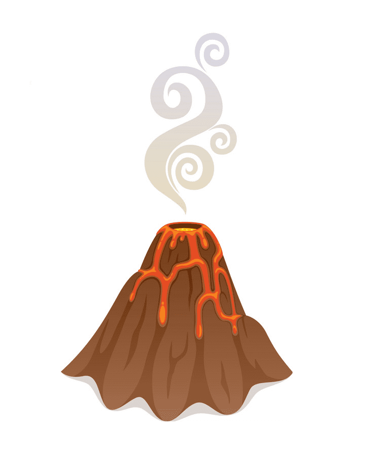 火山のイラスト6