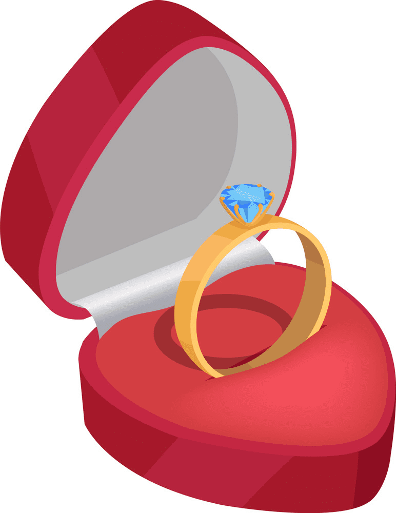 結婚指輪のイラスト無料 2 イラスト