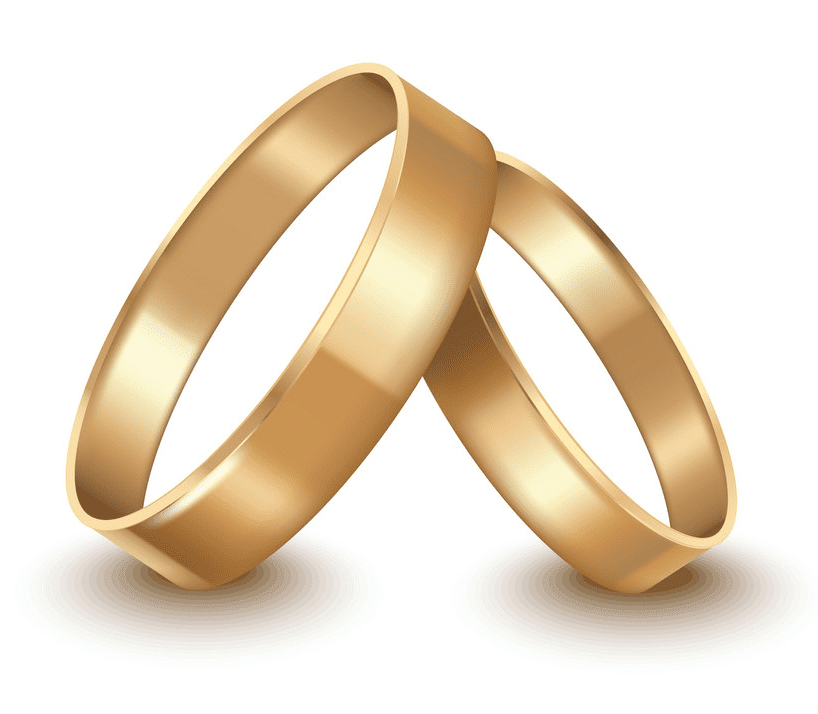 結婚指輪のイラスト PNG イメージ イラスト