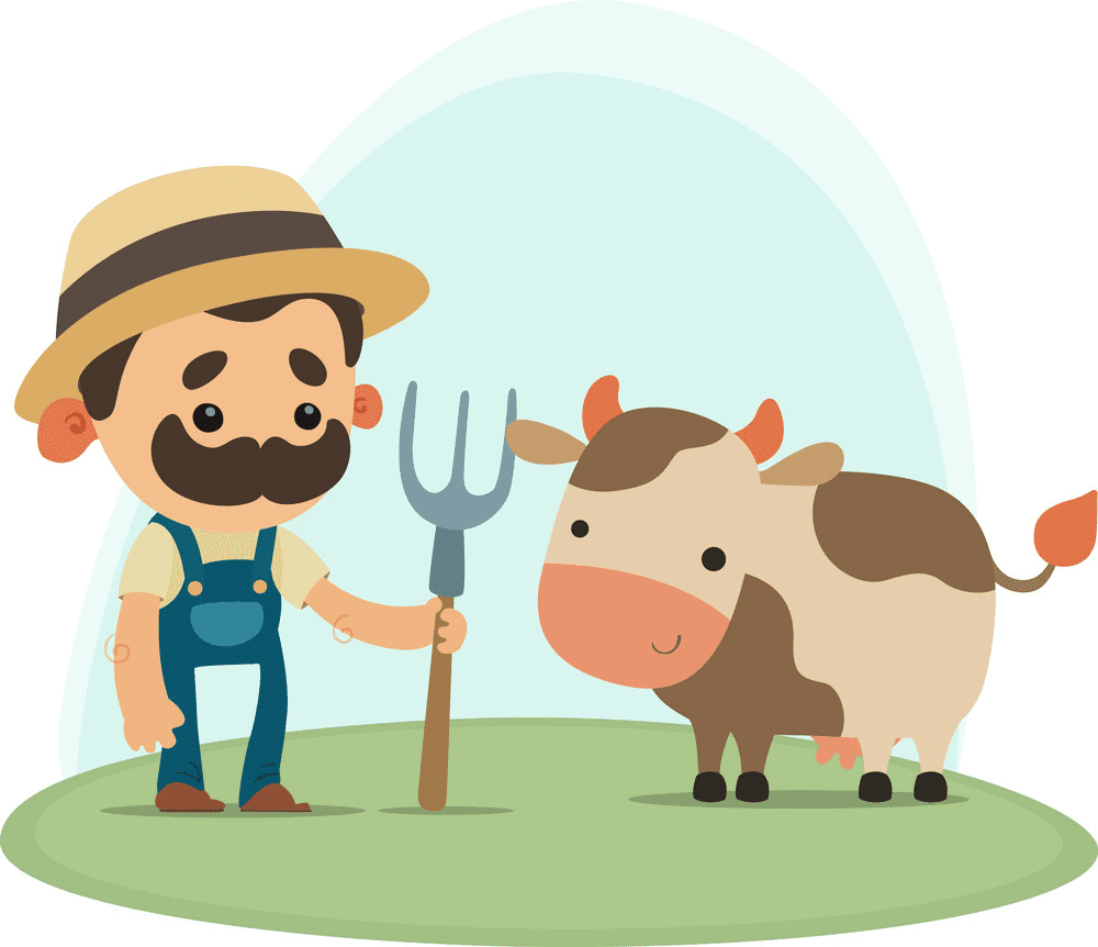 子供向けの農家のイラスト イラスト