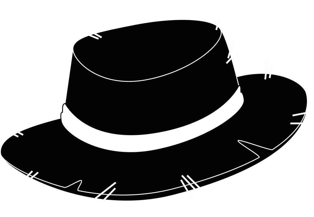 農夫の帽子のイラスト画像