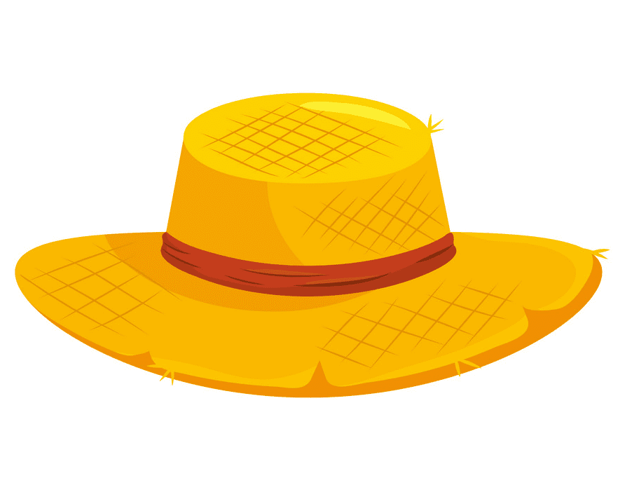 農夫の帽子のイラスト無料