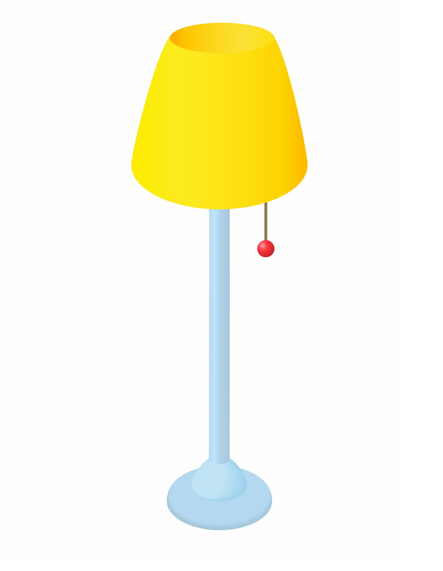ランプのイラスト無料画像