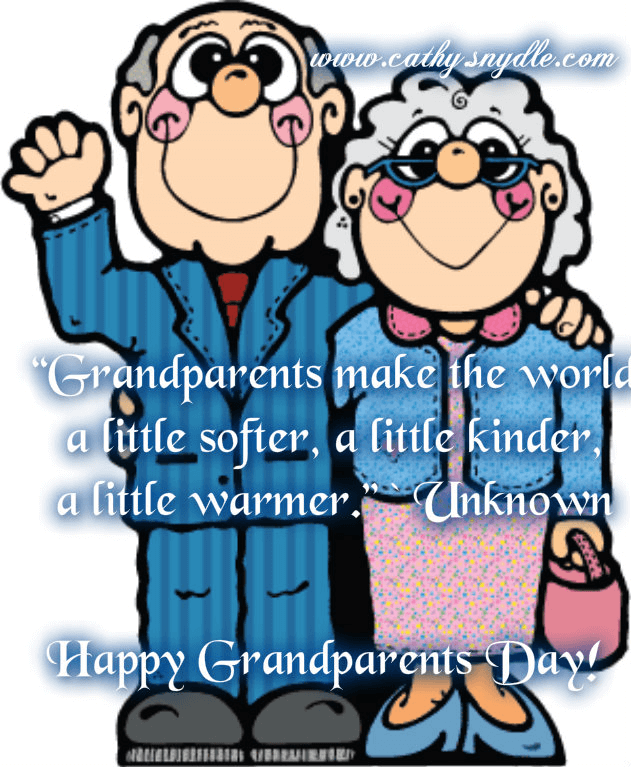 イラスト 祖父母の日のお祝いの画像 1