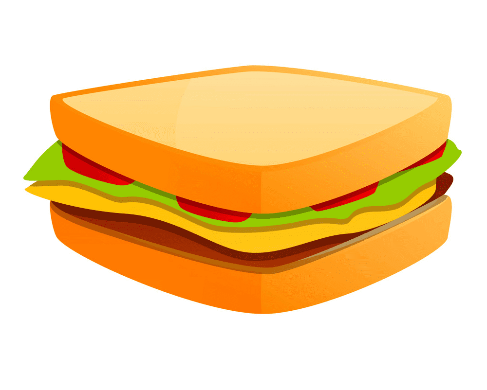 サンドイッチのイラスト3