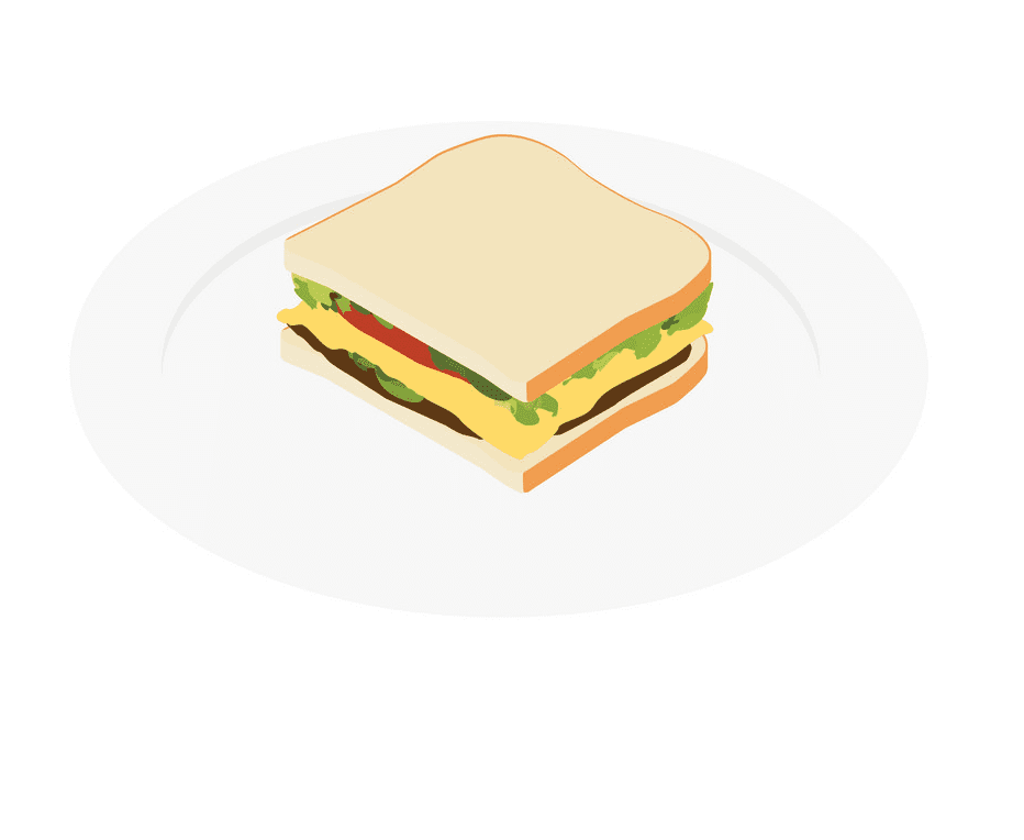サンドイッチのイラスト4