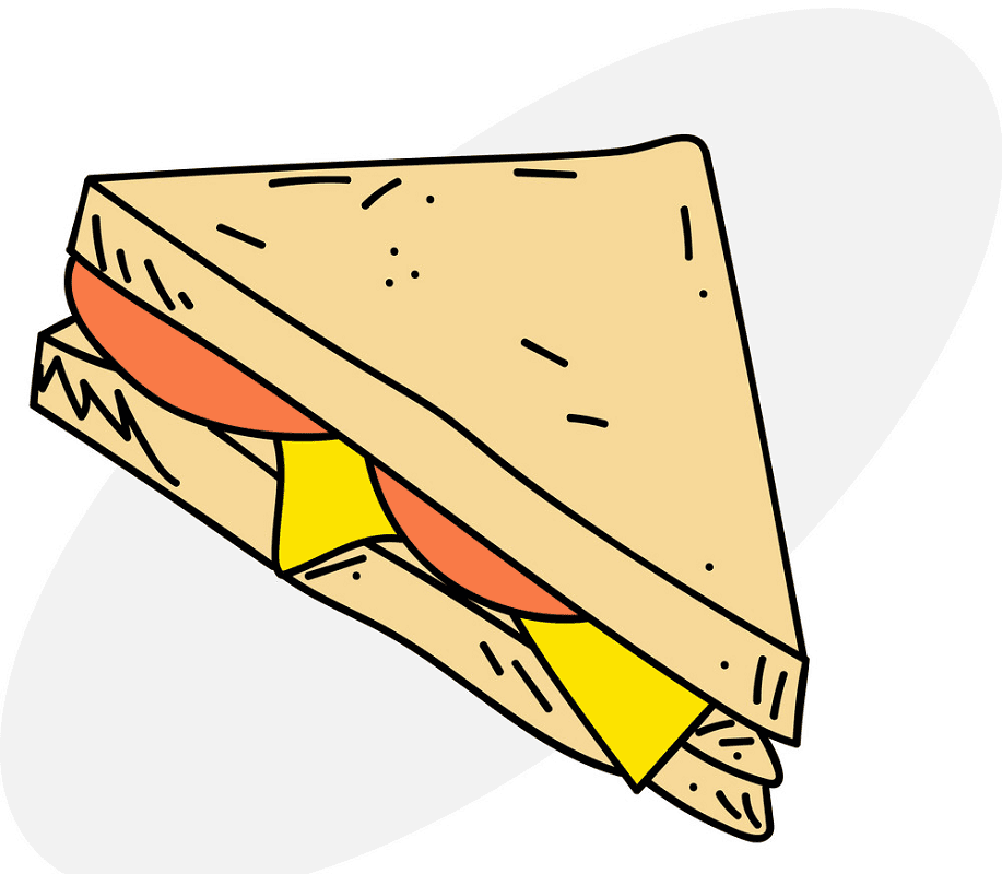 サンドイッチのイラスト8 イラスト