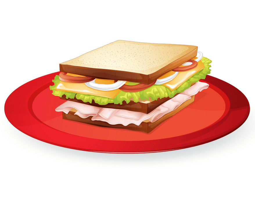 サンドイッチのイラストpng無料