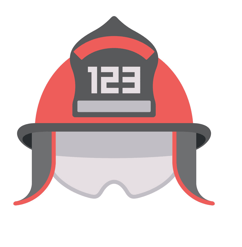 消防士のヘルメットのイラスト png イメージ イラスト