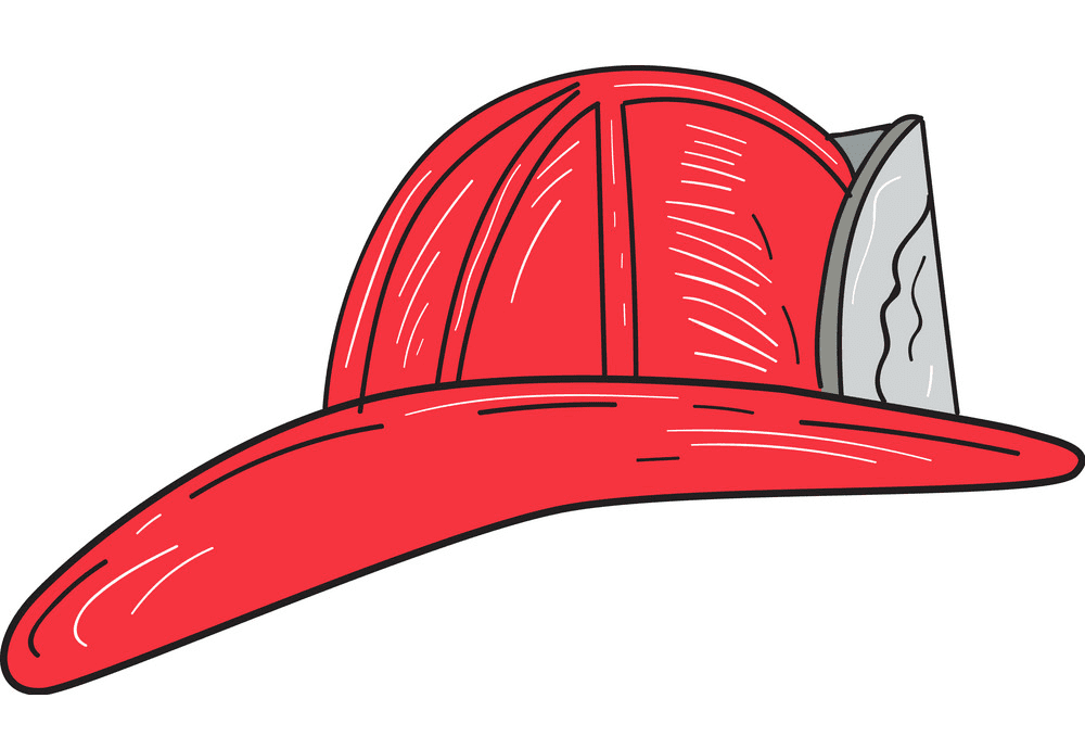 消防士のヘルメットのイラスト PNG 無料