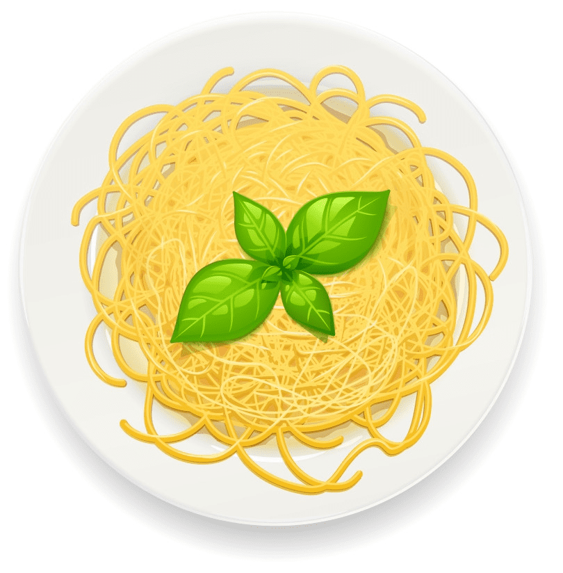 スパゲッティ イラスト画像