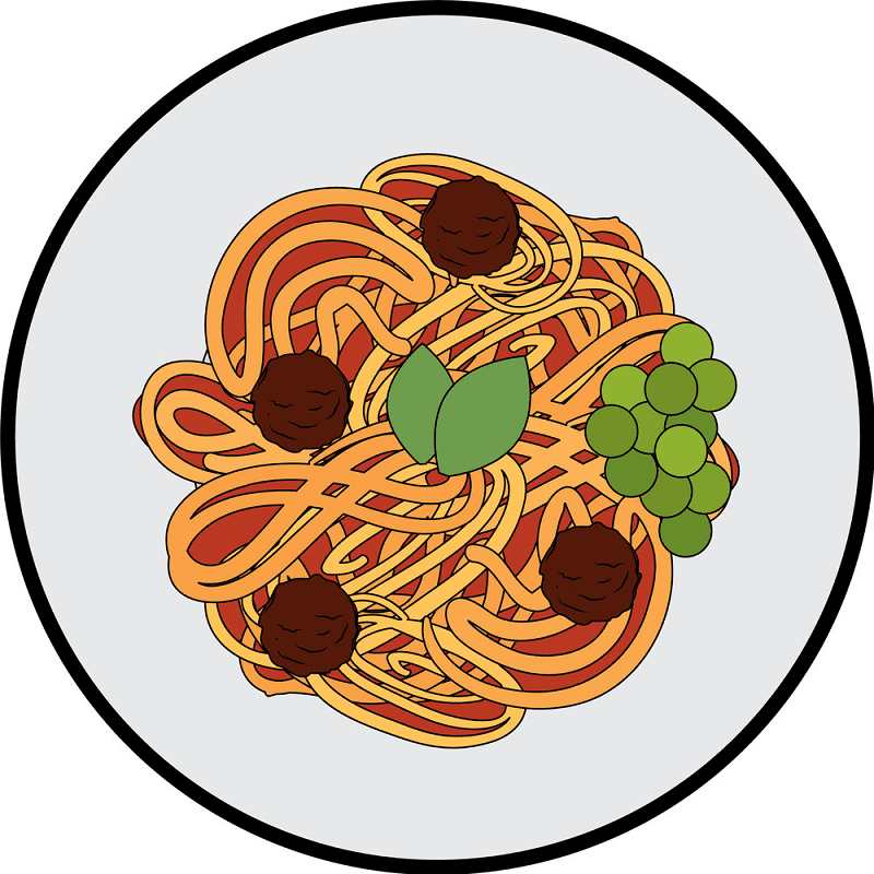 スパゲッティ イラスト 無料画像