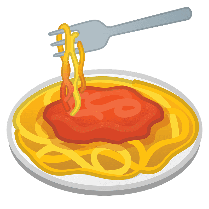 スパゲッティ イラスト 透明14 イラスト
