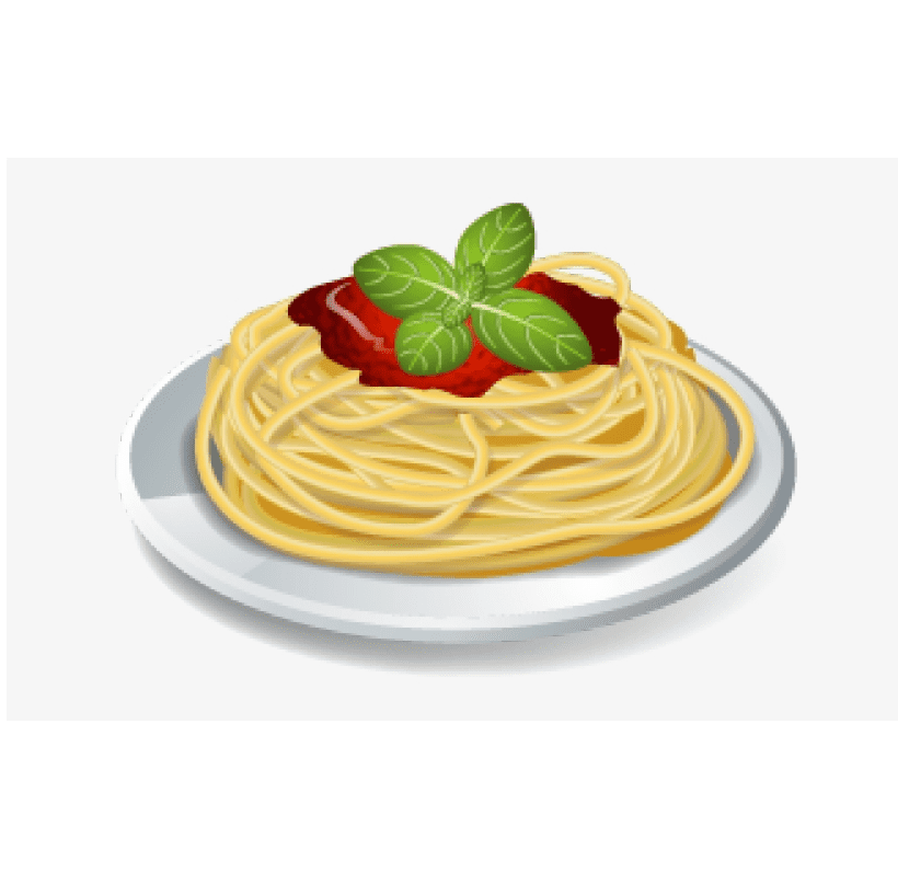 スパゲッティのイラスト 7