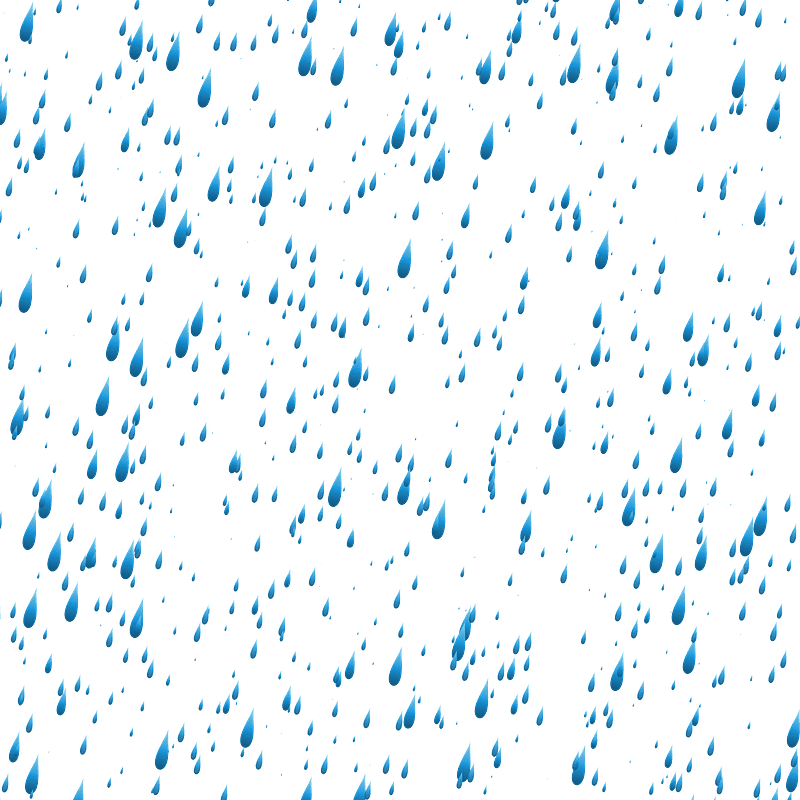 雨のイラスト透明6 イラスト