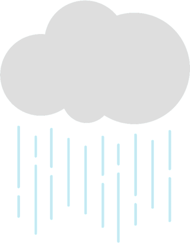 小さな雨の滴のイラスト イラスト