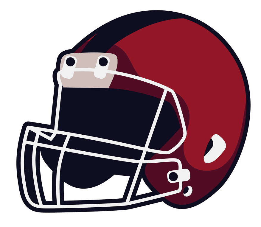 フットボールヘルメットのイラスト png 4 イラスト