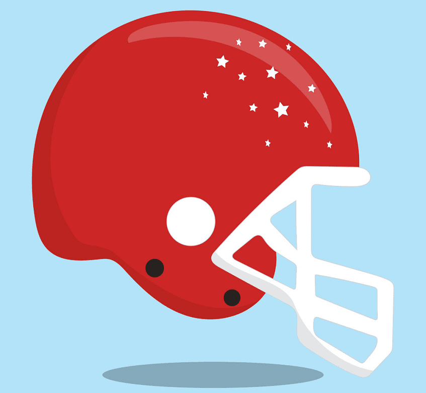 フットボールヘルメットのイラスト png 6 イラスト