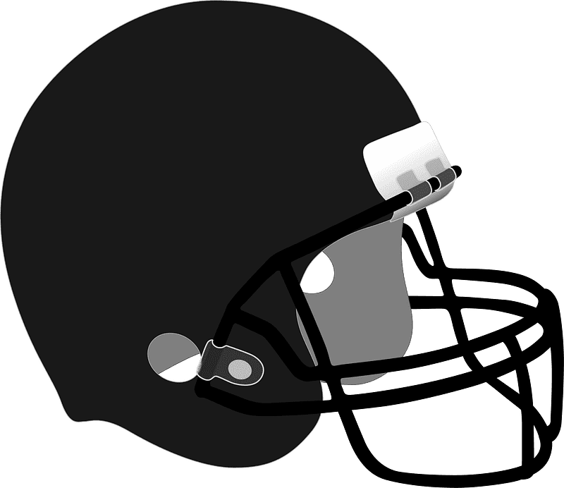 フットボールヘルメットのイラスト 透明 8 イラスト