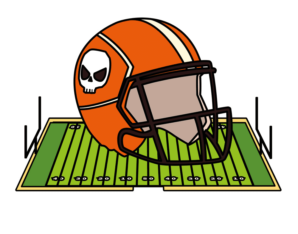 フットボールヘルメットイラスト無料10 イラスト