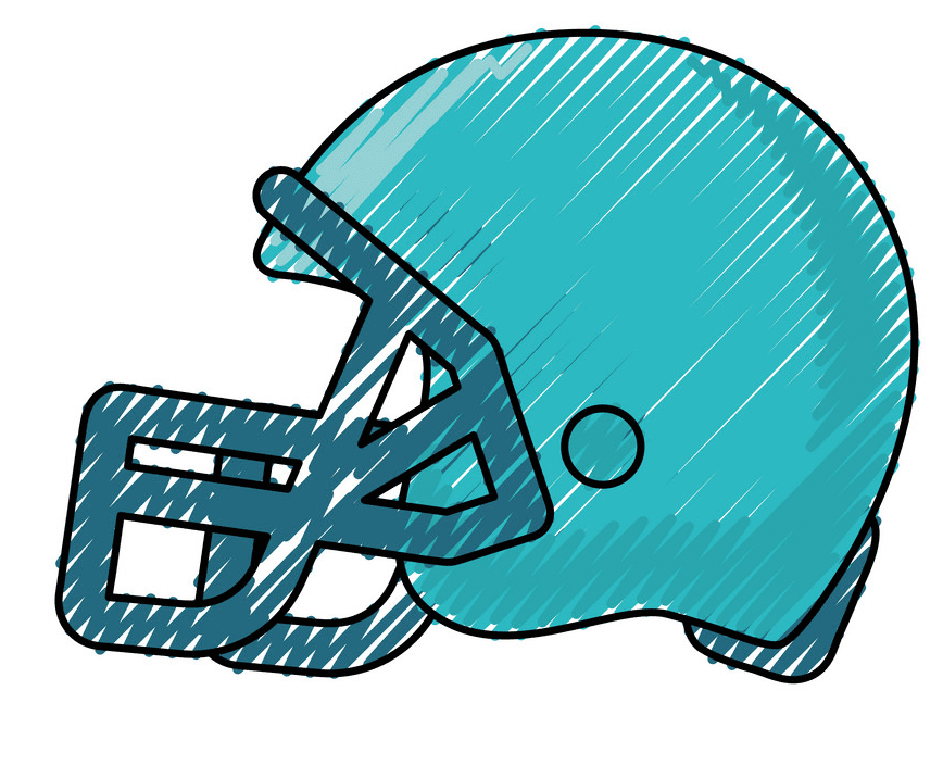 フットボールヘルメットイラスト無料4 イラスト