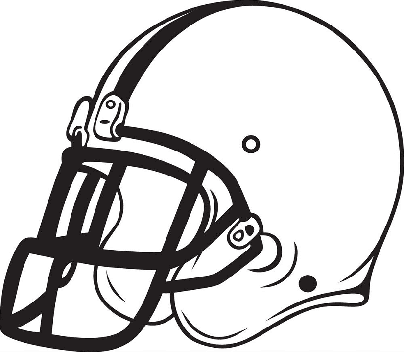 フットボールヘルメットイラスト無料6 イラスト
