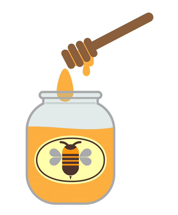蜂蜜瓶 イラスト 無料