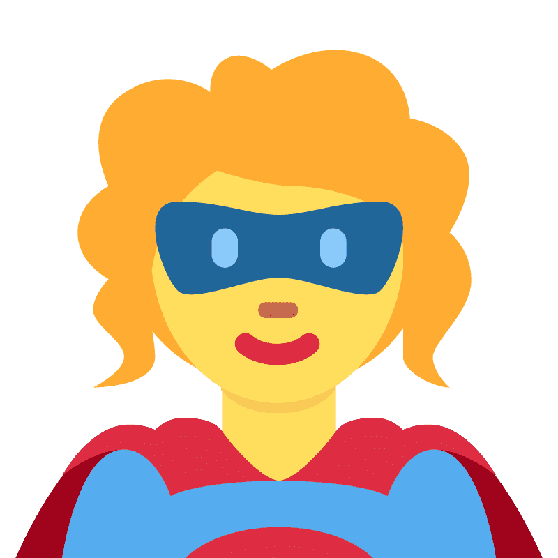 女性スーパーヒーローのイラスト 透明 1 イラスト
