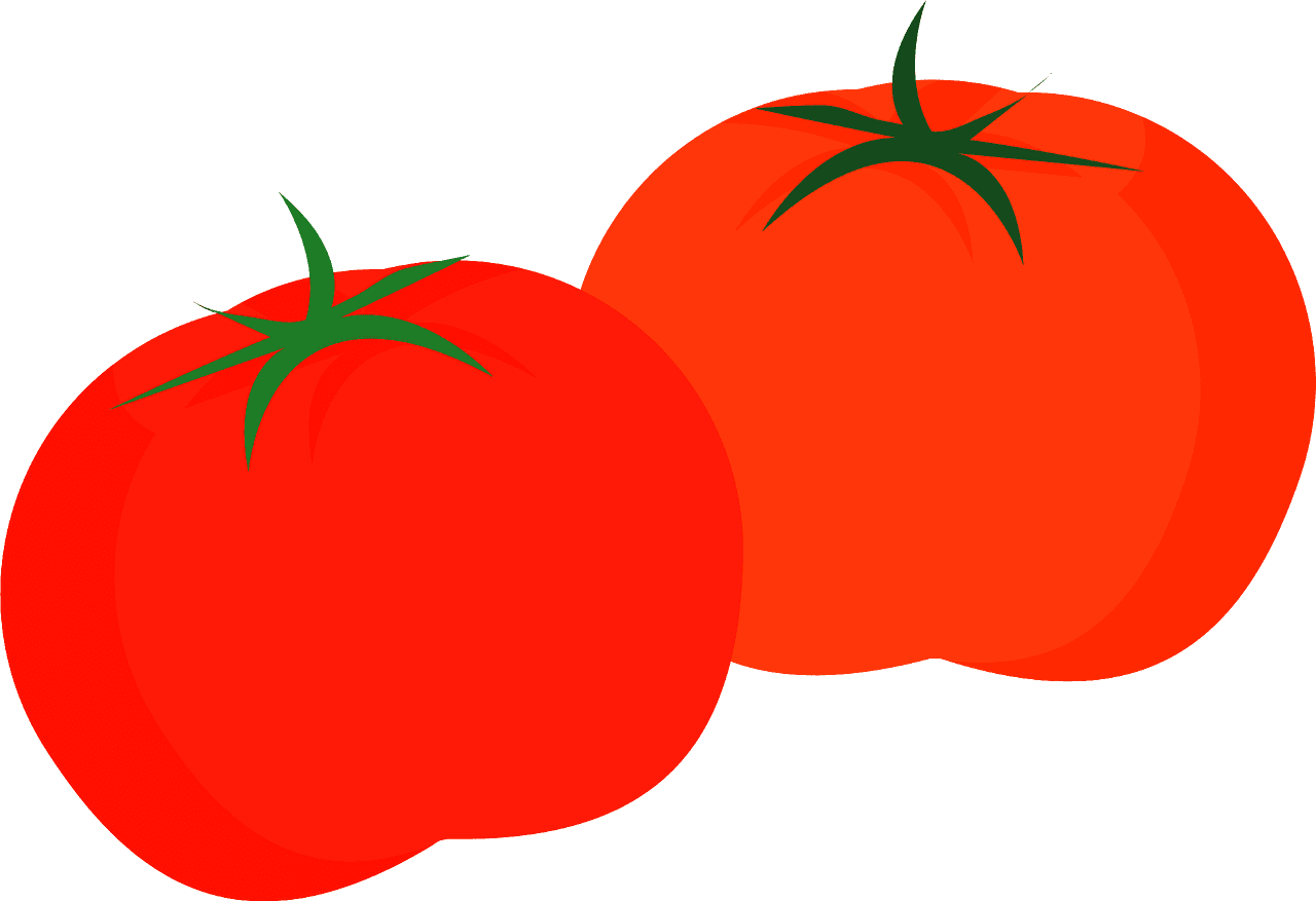 子供向けのトマトのイラスト透明 イラスト