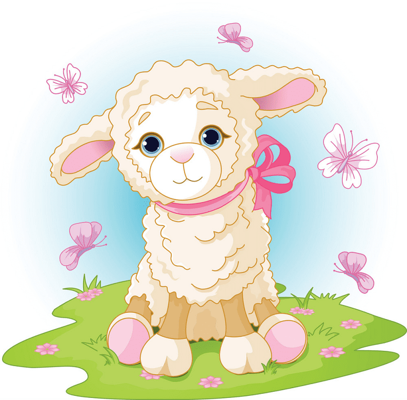 子供用の子羊のイラストpng イラスト